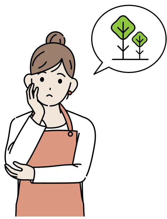 女性のイラスト