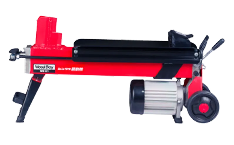 シングウ 電動式薪割機 ウッドボーイ 2段刃 WB-01