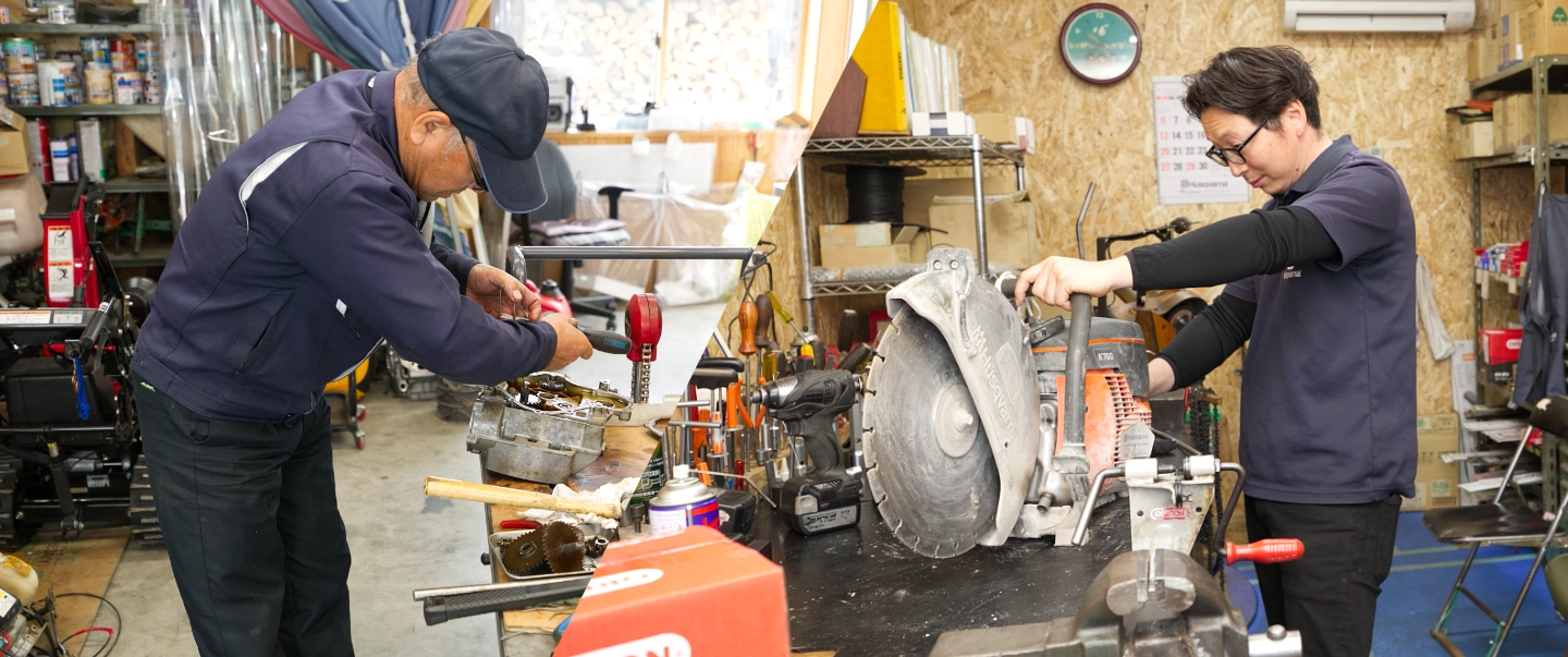 タニグチ商会のスタッフ